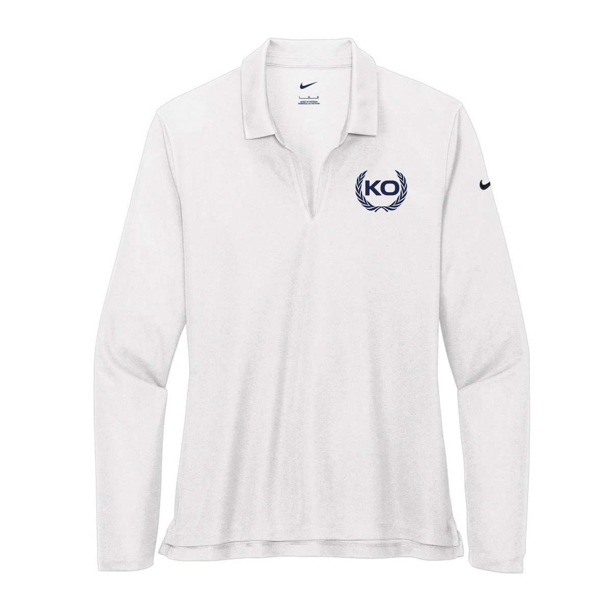 KO Eventing Women's Nike Dri-FIT Micro Pique Long Sleeve Polo