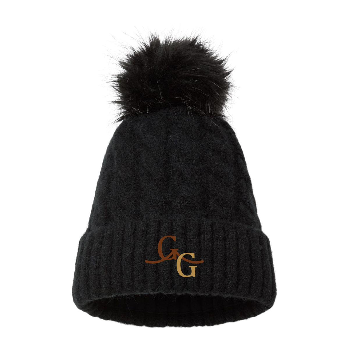 Golden Gate Equestrian Columbia Pom Beanie