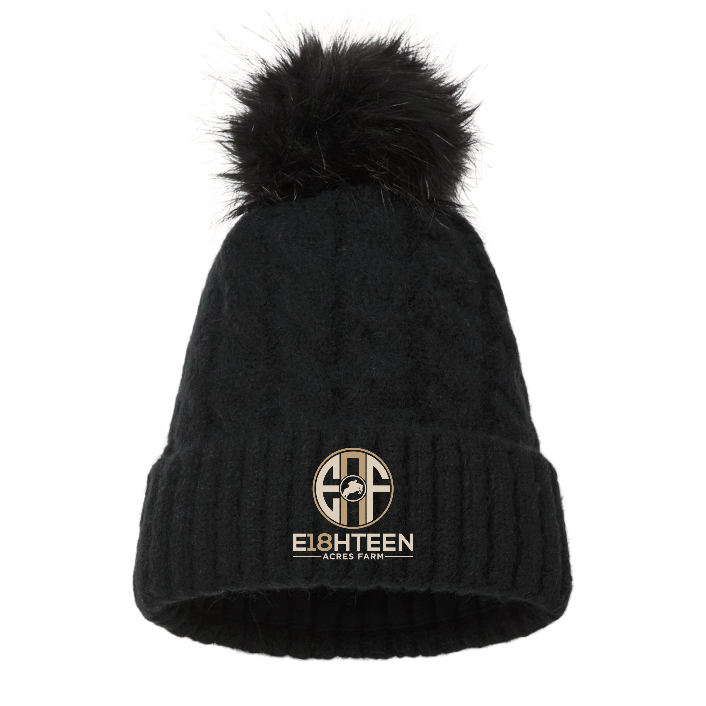 Eighteen Acres Farm Columbia Winter Pom Beanie