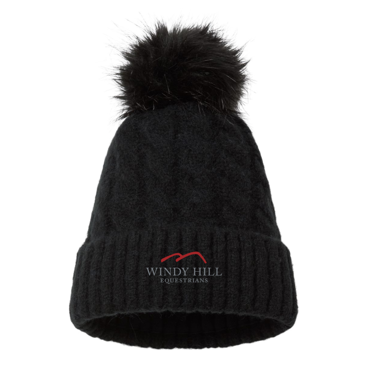 Windy Hill Equestrians Columbia Winter Pom Beanie