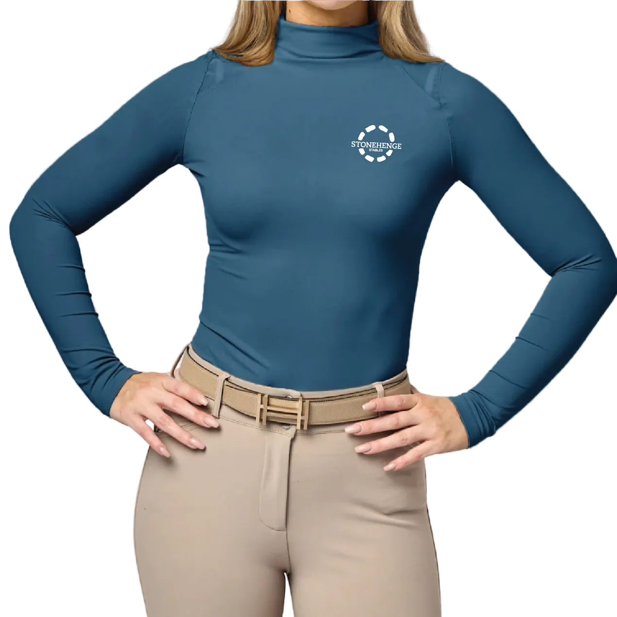 Stonehenge Stables Women's TKEQ 'Chloe' High Collar Technical Top