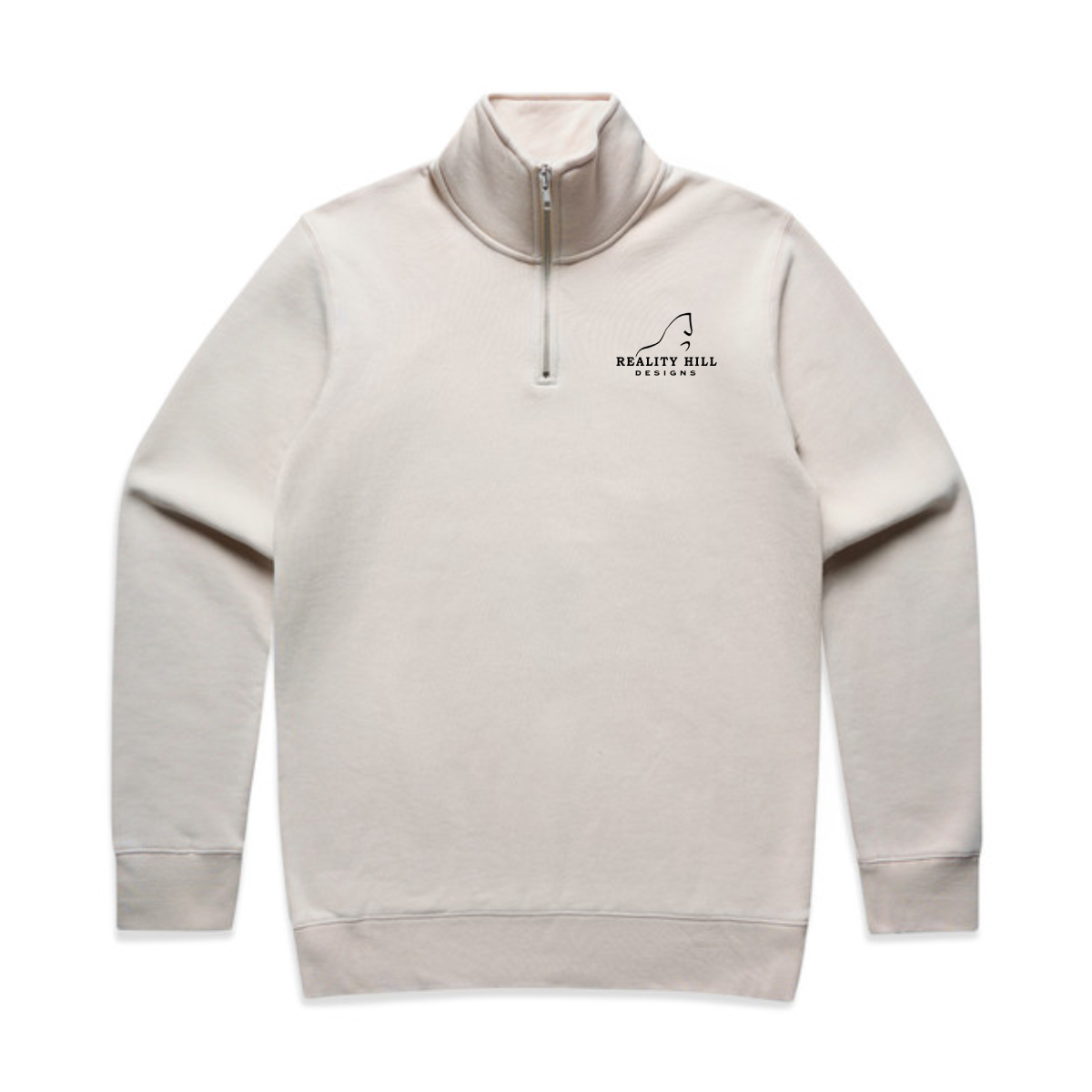 Men's AS Colour Half Zip Crew