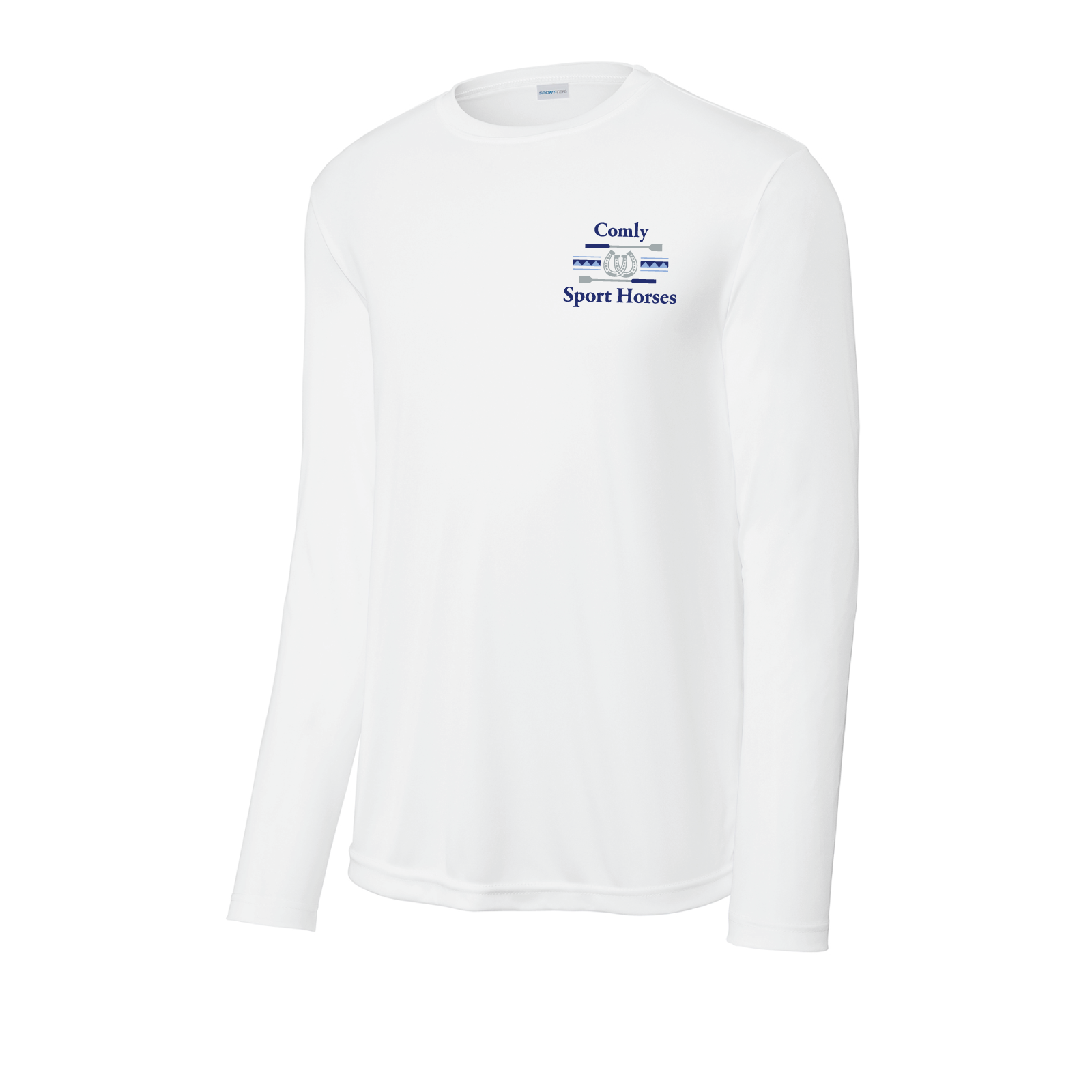 Comly Sport Horses Men's Sport-Tek Long Sleeve PosiCharge Competitor Tee