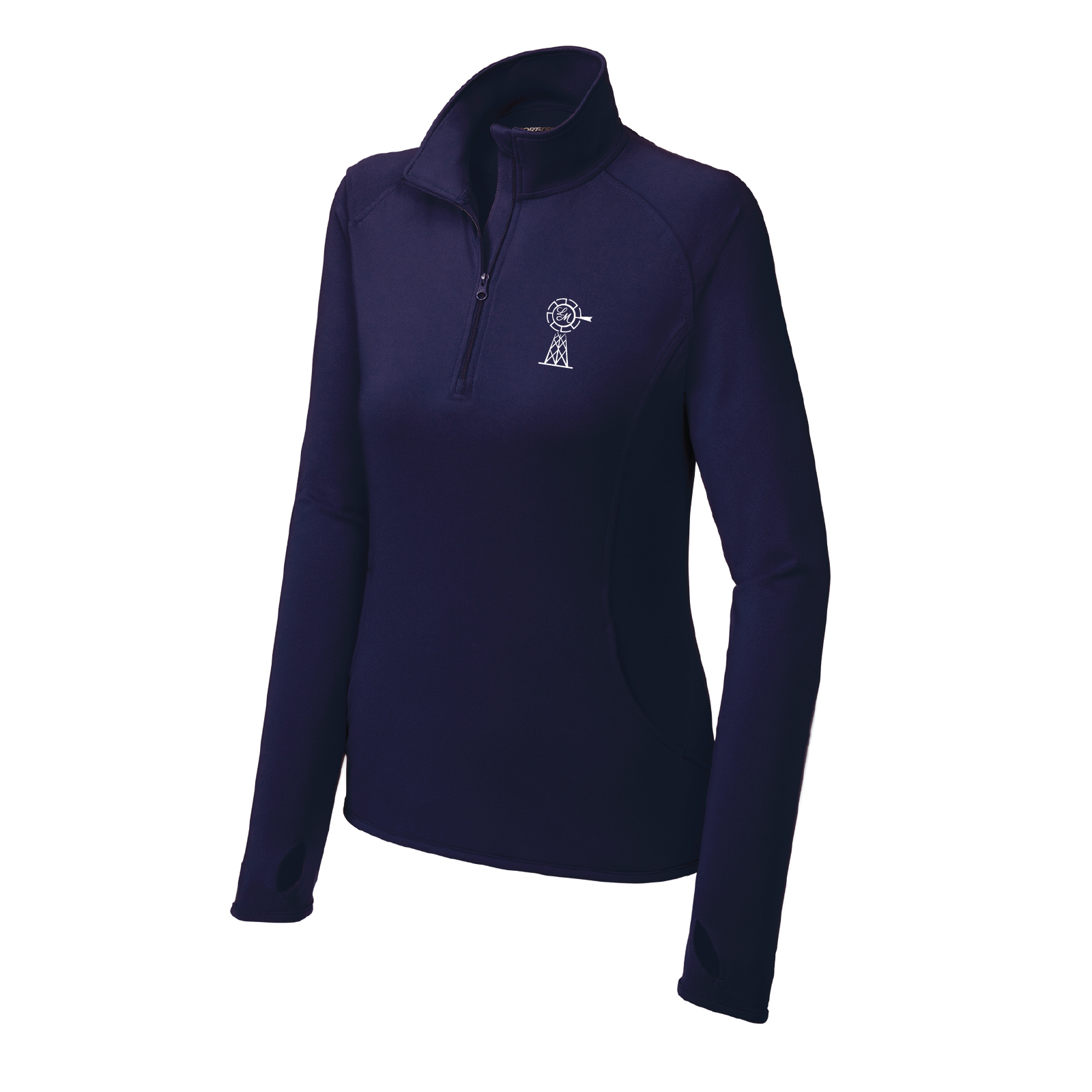 Larkin Meadows Women's Sport-Tek Stretch 1/4 Zip Pullover