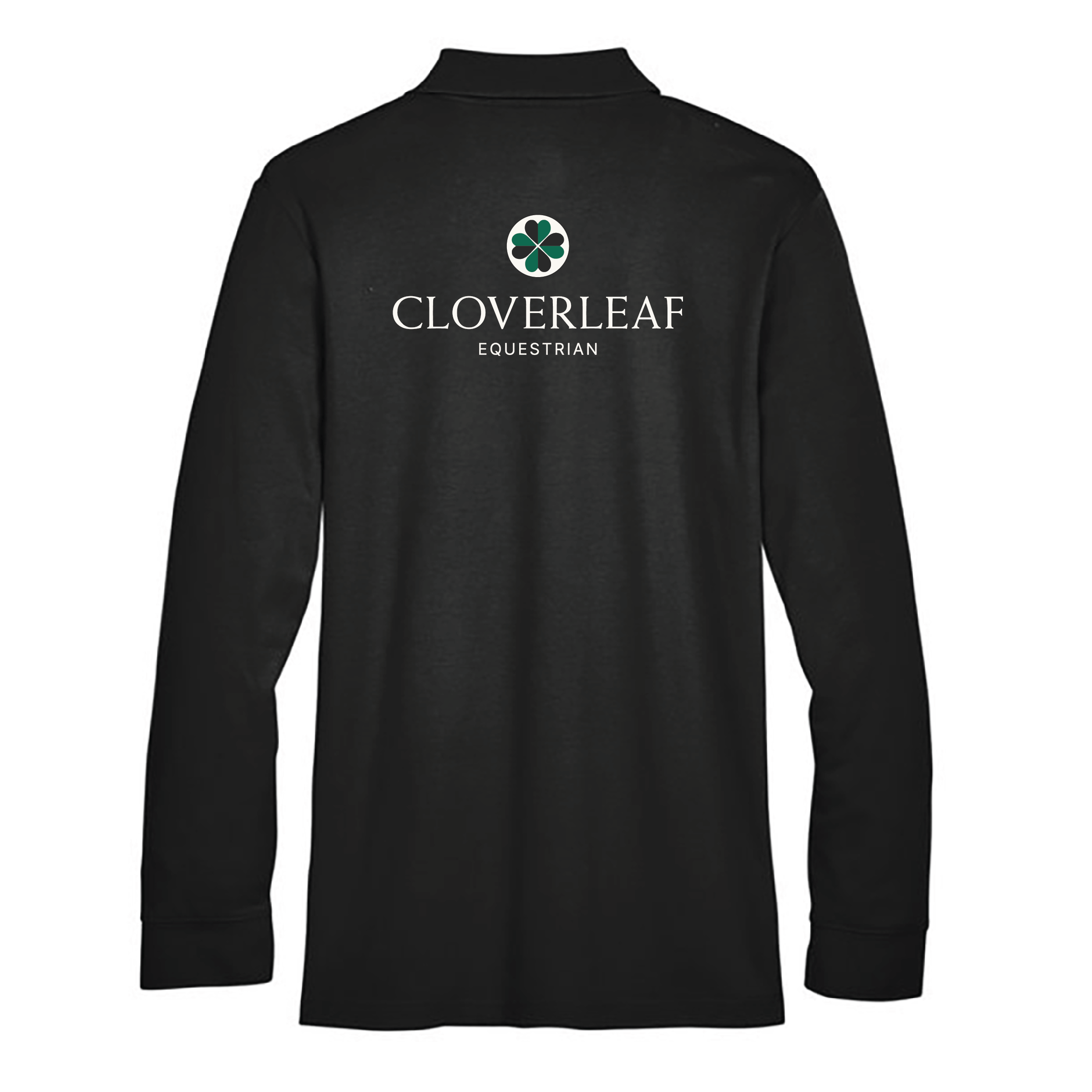 Cloverleaf Equestrian Men's Devon & Jones Long Sleeve Performance Polo