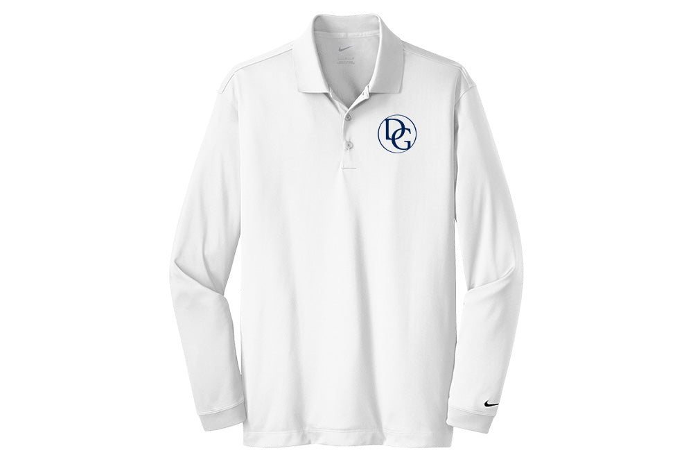 Dawson Grove Men's Nike Long Sleeve Stretch Dri-FIT Polo