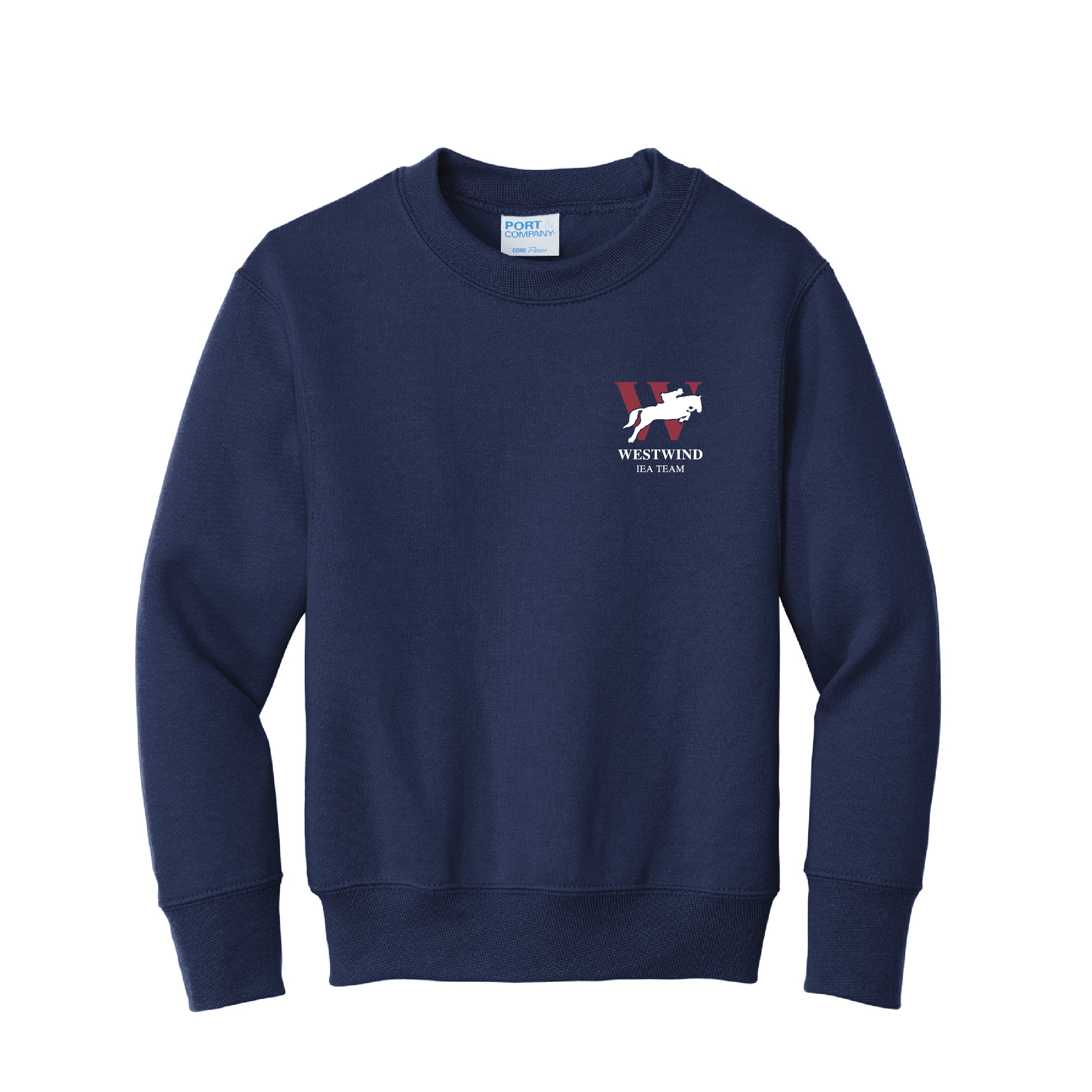Westwind IEA Youth Port & Company Fleece Crewneck Sweatshirt