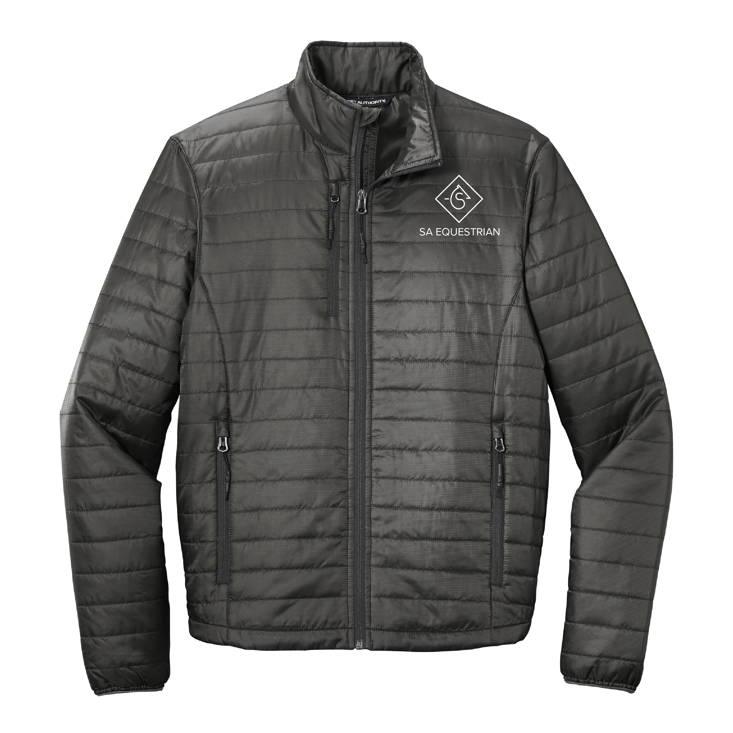 SA Equestrian Men's Port Authority Packable Puffy Jacket