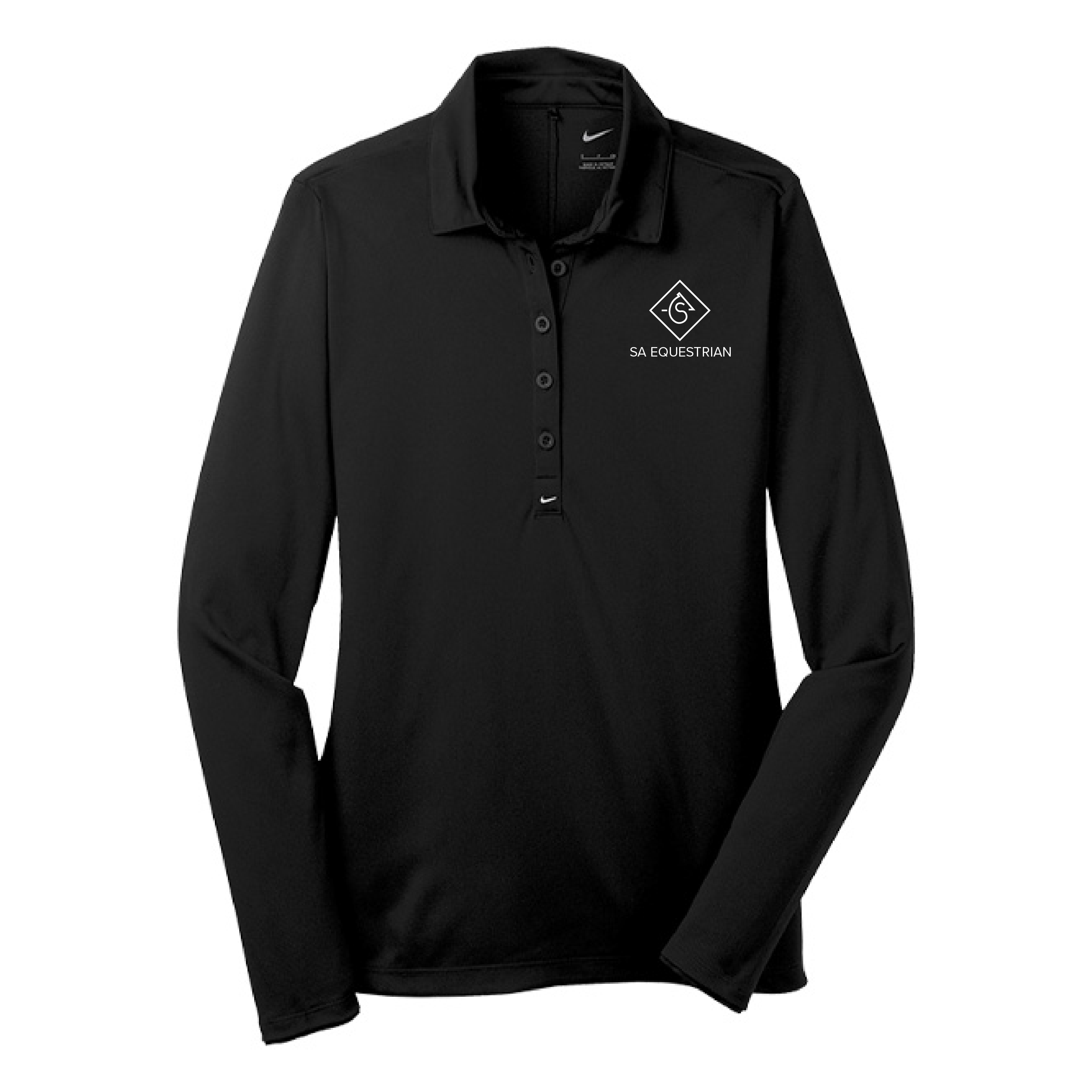 SA Equestrian Women's Nike Tech Dri-FIT Long Sleeve Polo