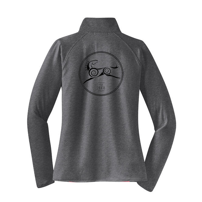 Sandhaven Women's SportTek Sport-Wick Stretch 1/4 Zip Pullover