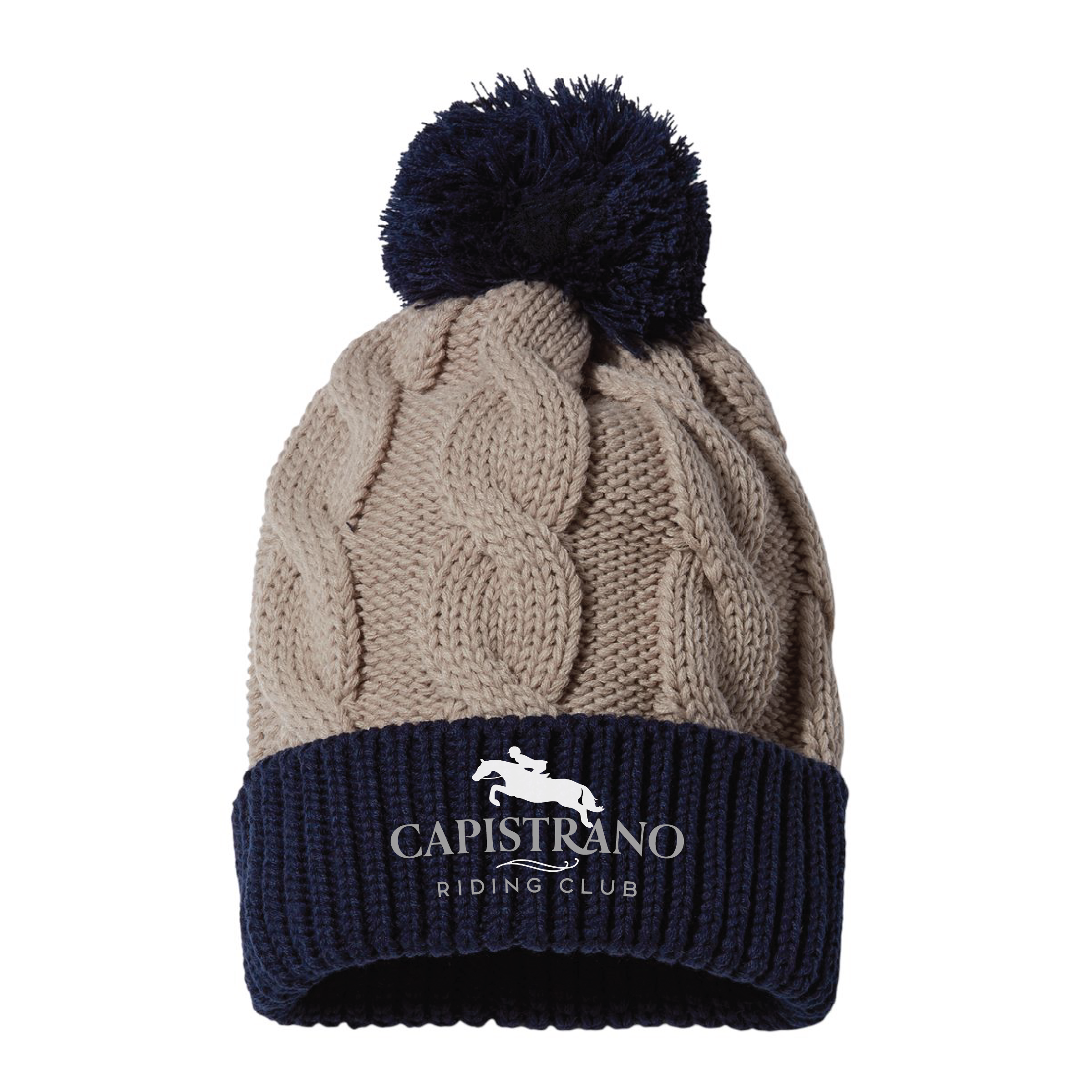 Capistrano Riding Club Chunk Twist Cuffed Beanie