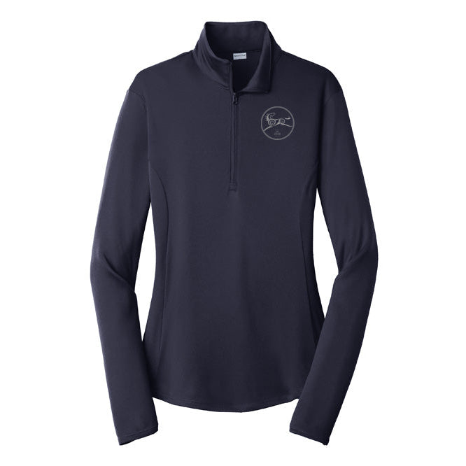 Sandhaven Women's SportTek PosiCharge 1/4 Zip Sunshirt