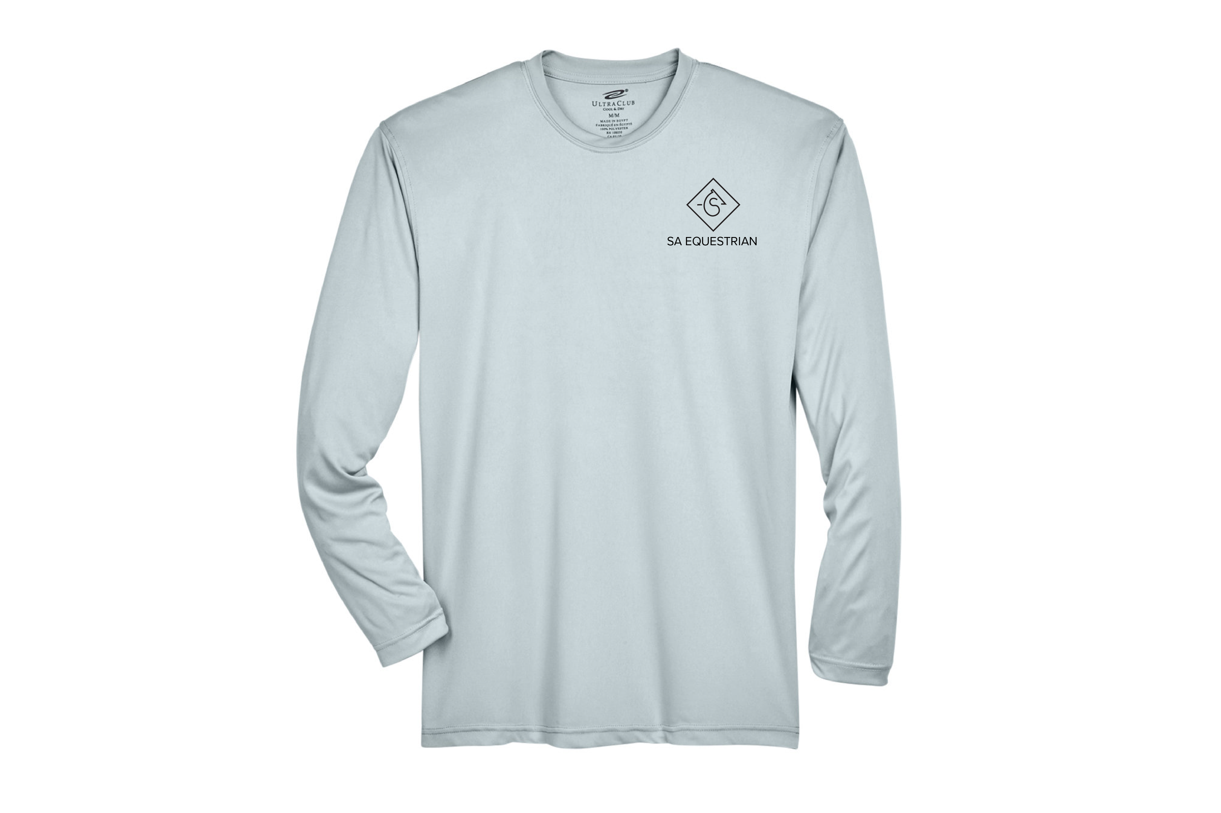 SA Equestrian Men's Cool & Dry Sport Performance Long Sleeve Tee
