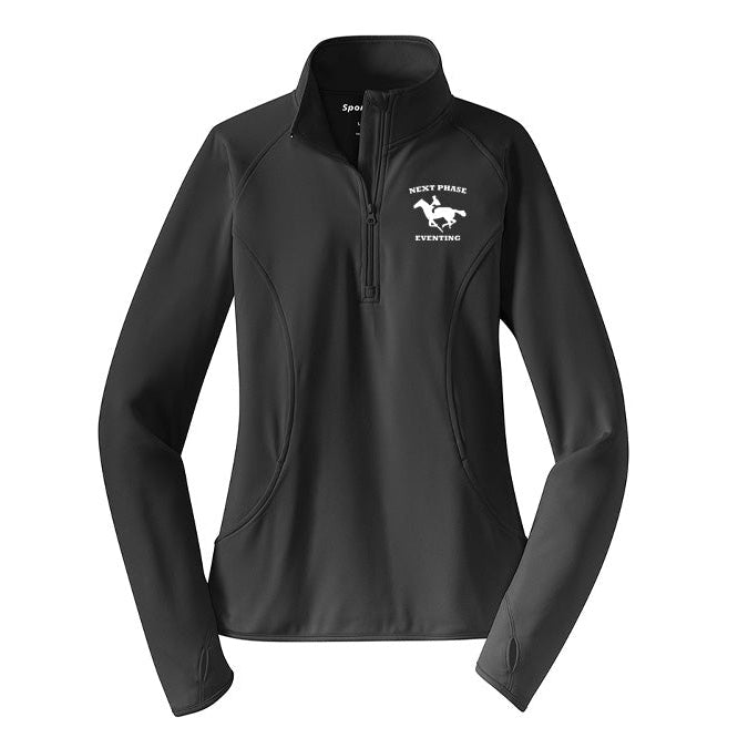 Next Phase Eventing Women's Sport-Tek Stretch 1/4 Zip Pullover