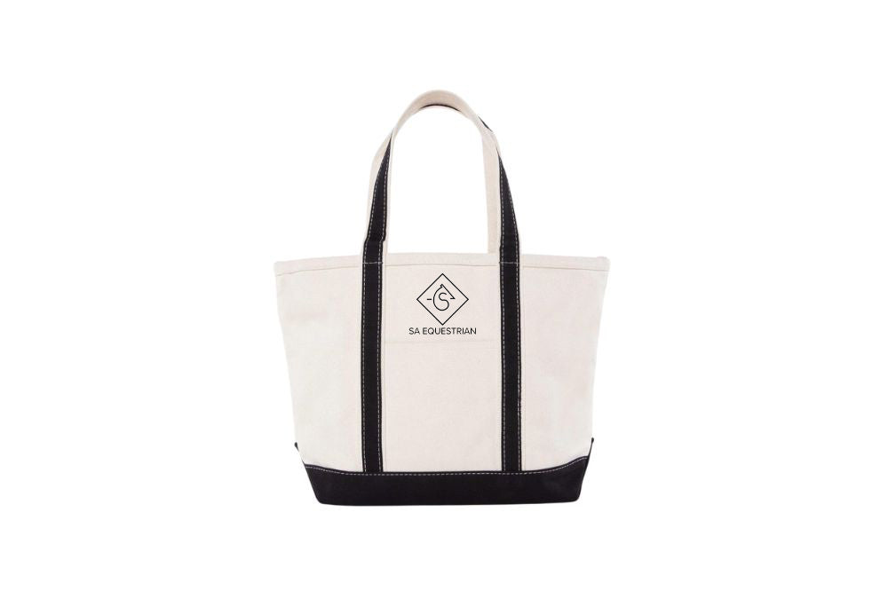 SA Equestrian CB Station Medium Canvas Tote