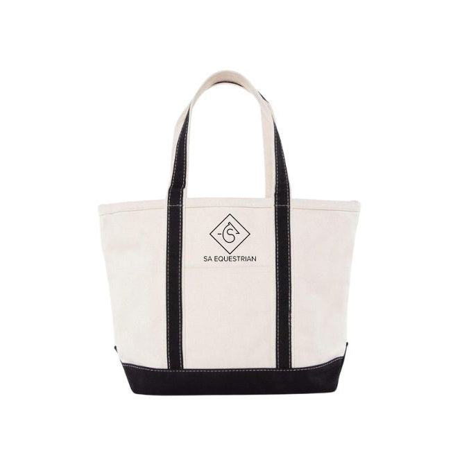 SA Equestrian CB Station Medium Canvas Tote
