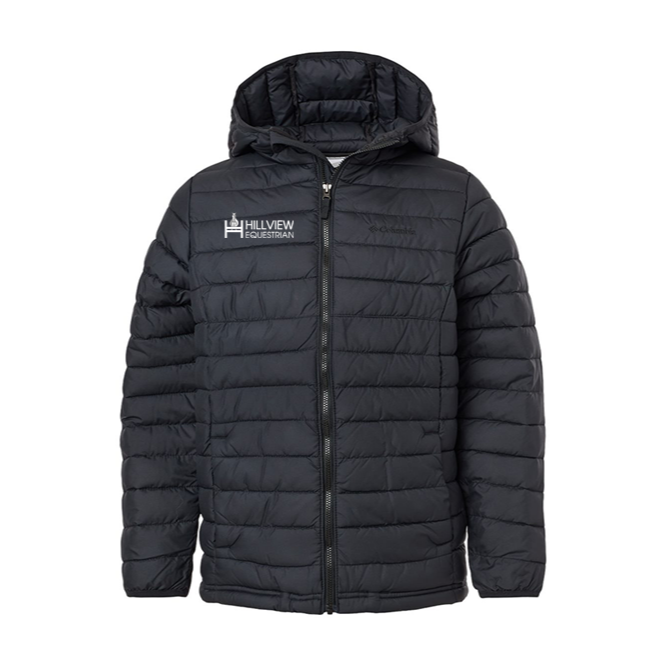 Hillview Equestrian Youth Columbia Powder Lite Jacket