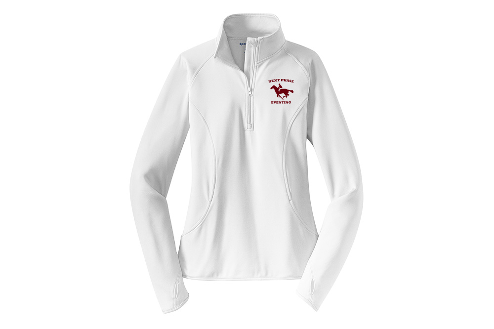 Next Phase Eventing Women's Sport-Tek Stretch 1/4 Zip Pullover