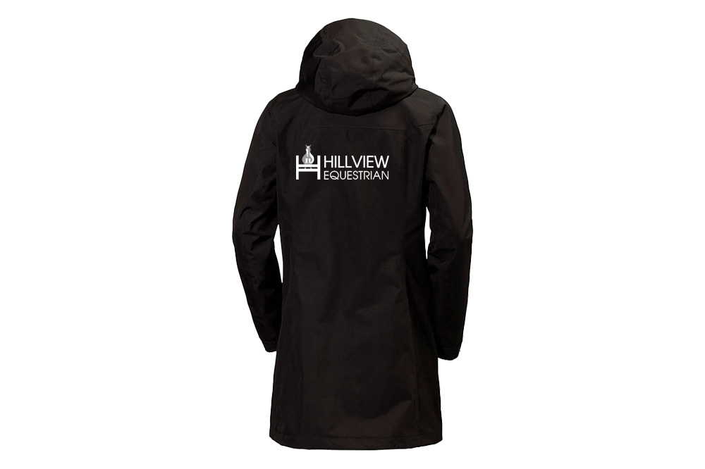 Hillview Equestrian Women's Helly Hansen Long Aden Rain Jacket