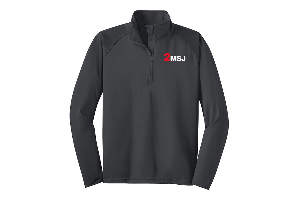 2 Mutch Men's Sport-Tek Sport-Wick Stretch 1/4 Zip Pullover