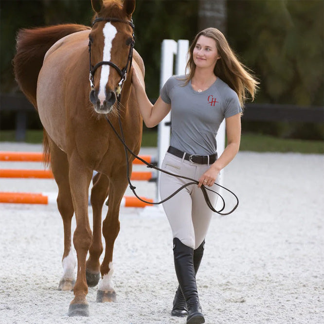 Chestnut Hill Women's TKEQ 'Kennedy' Seamless Short Sleeve Shirt