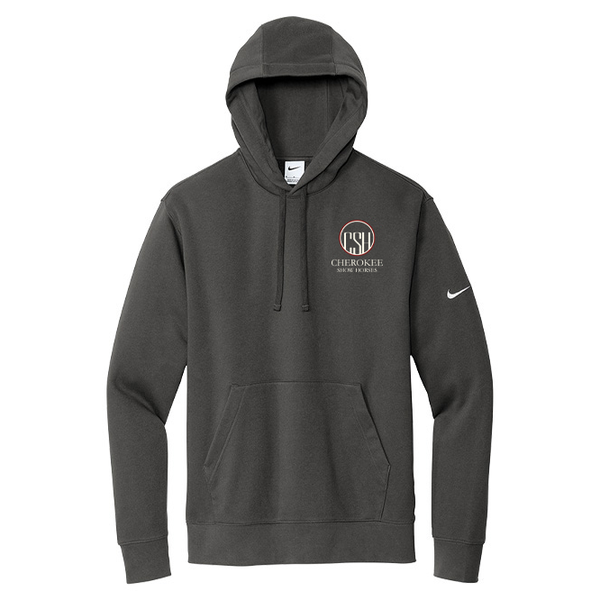 Cherokee Show Horses Men's Nike Club Fleece Pullover Hooded Sweatshirt