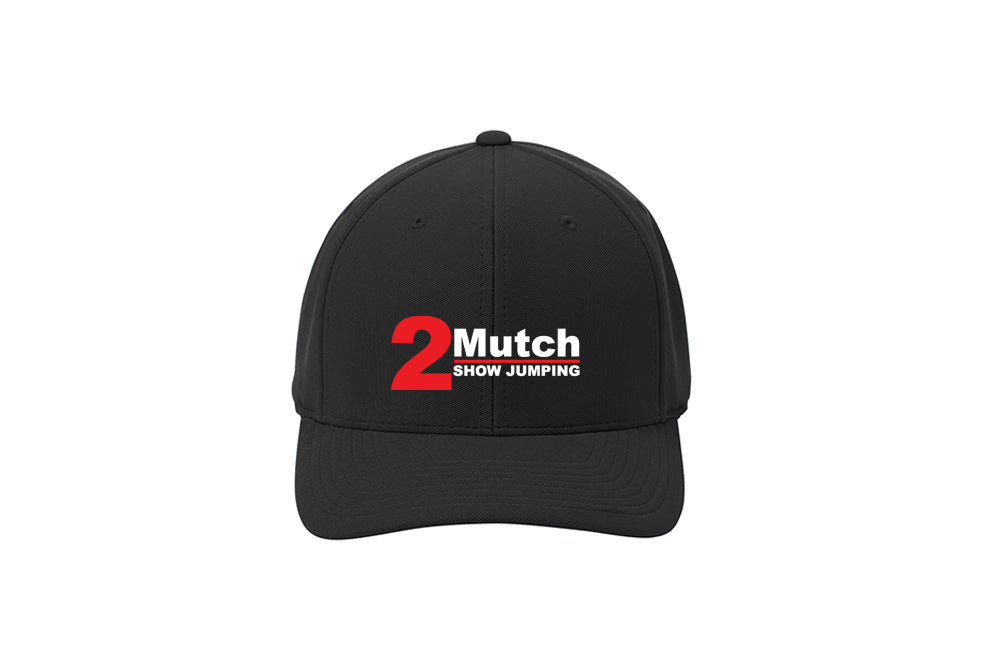 2 Mutch Port Authority Cool & Dry Pique Cap - Full Logo