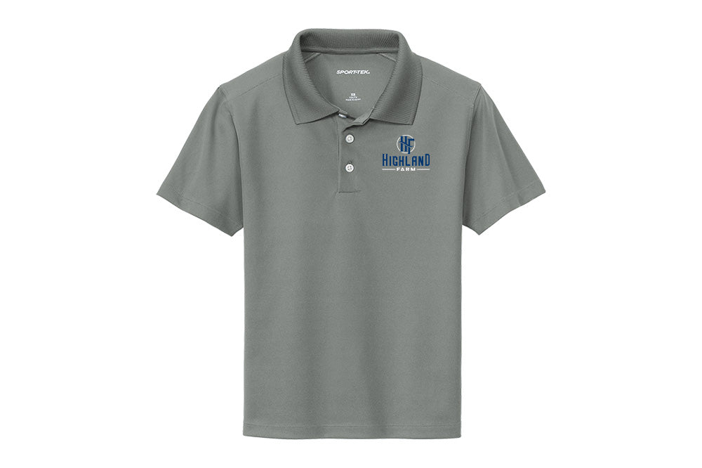 Highland Farm Youth Sport-Tek UV Micropique Polo