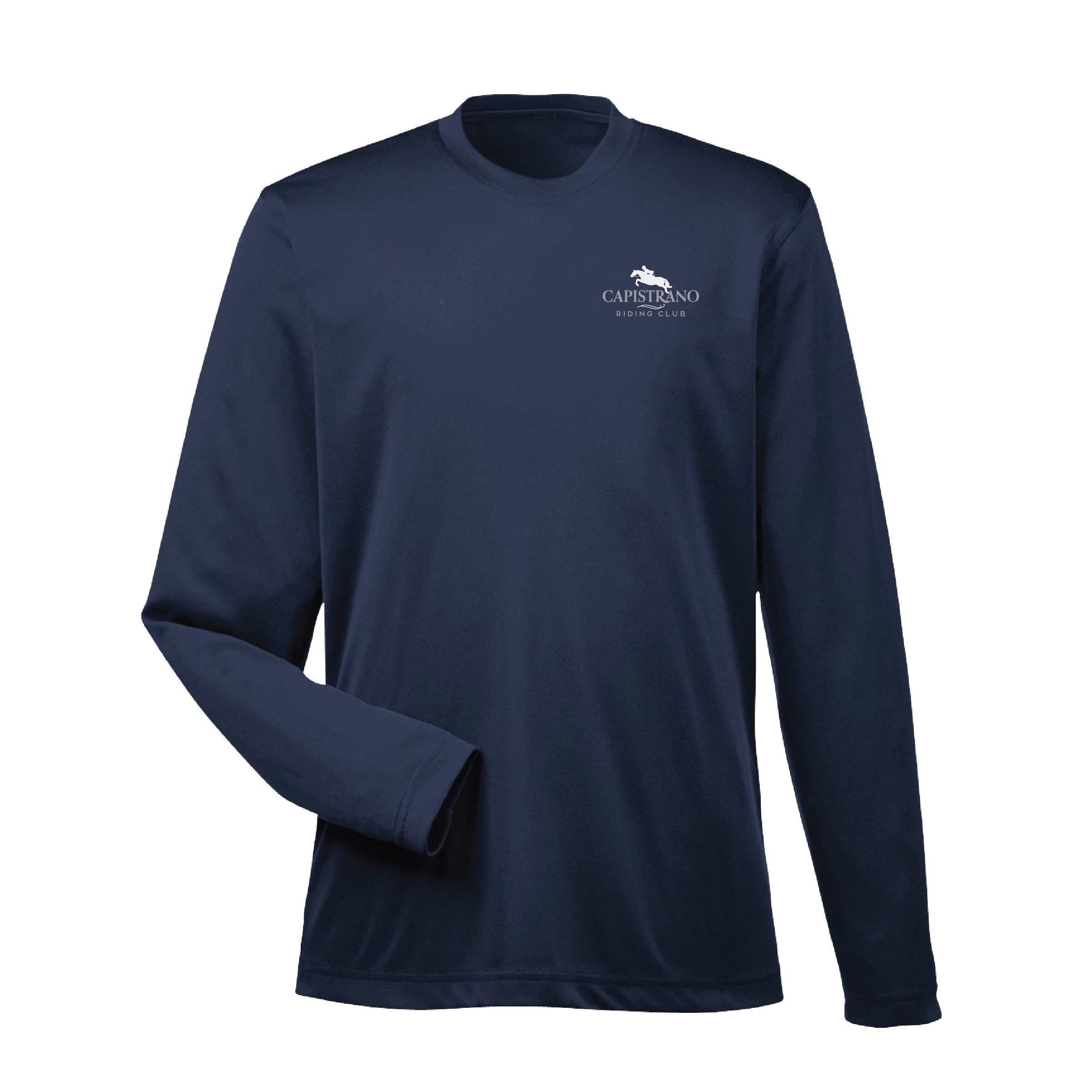 Capistrano Riding Club Men's Cool & Dry Sport Performance Long Sleeve Tee