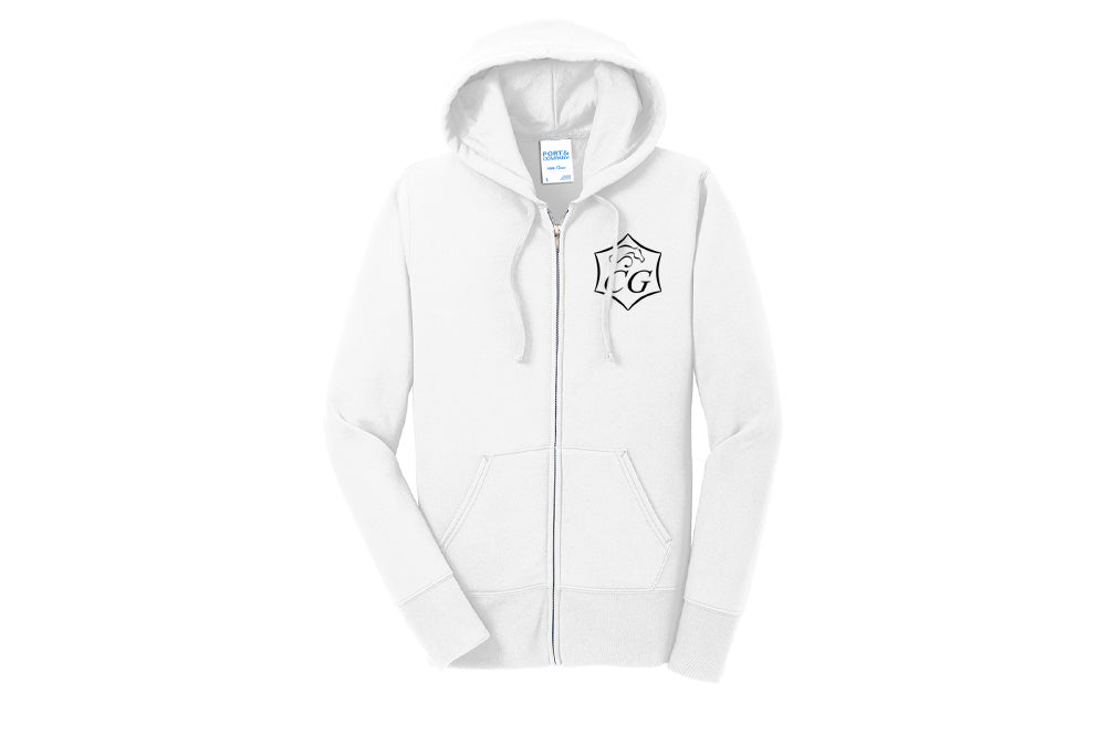 Clover Grove Women's Port & Company Core Fleece Full-Zip Hoodie