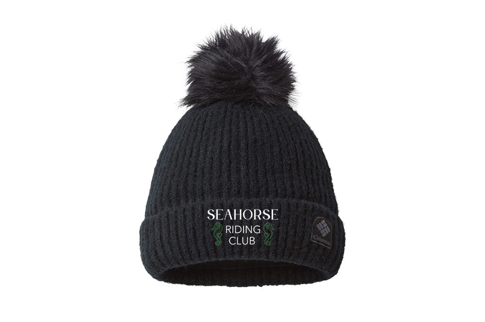 Seahorse Riding Club Columbia Winter Pom Beanie