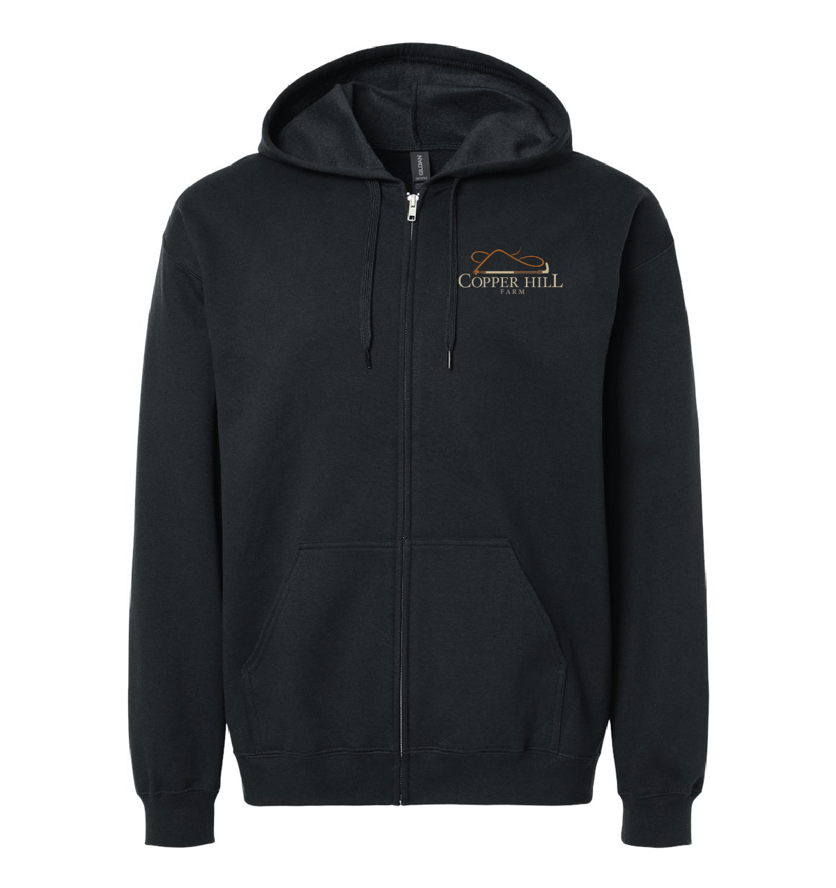 Copper Hill Farm Unisex Softstyle Full-Zip Hooded Sweatshirt