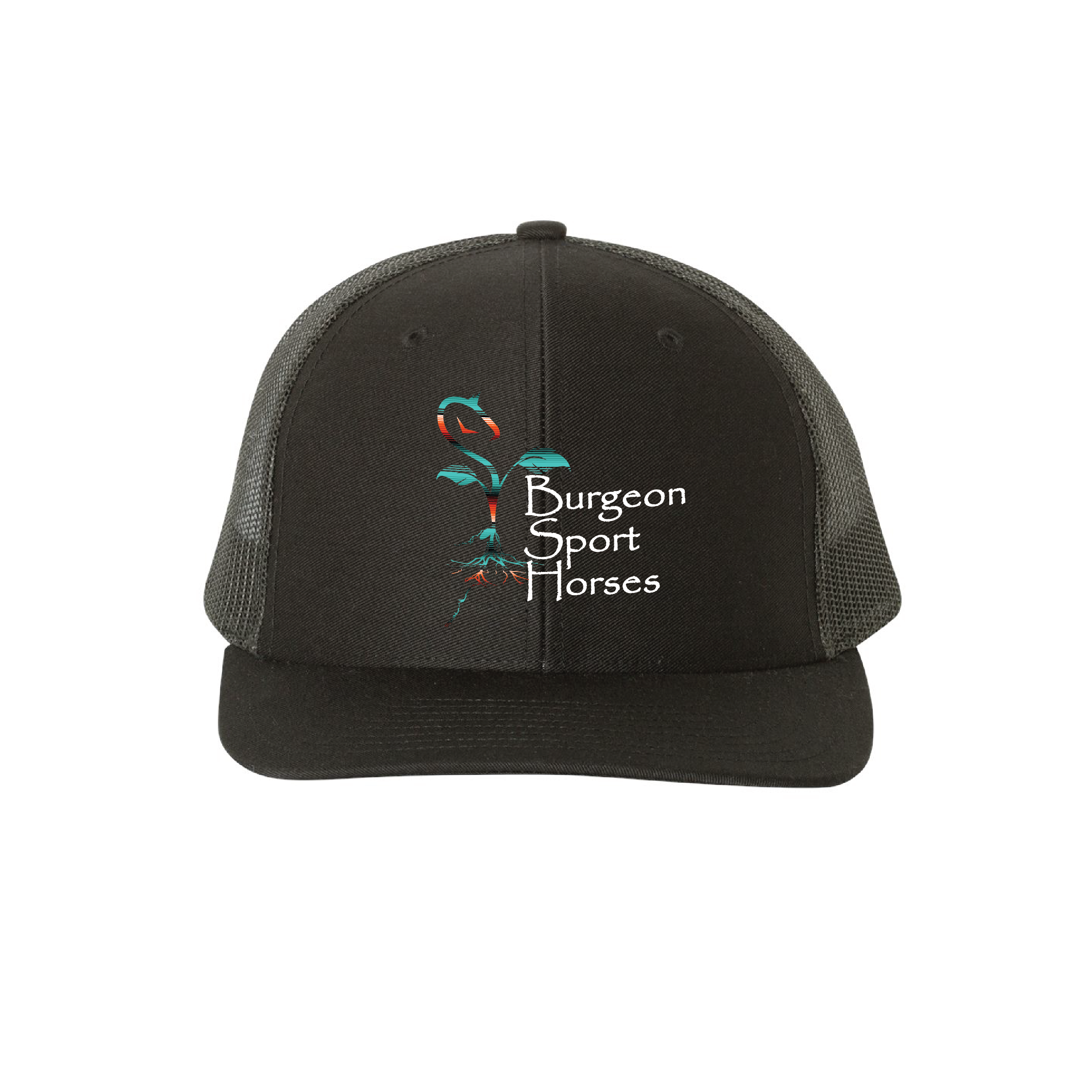 Burgeon Sport Horses Snapback Trucker Cap