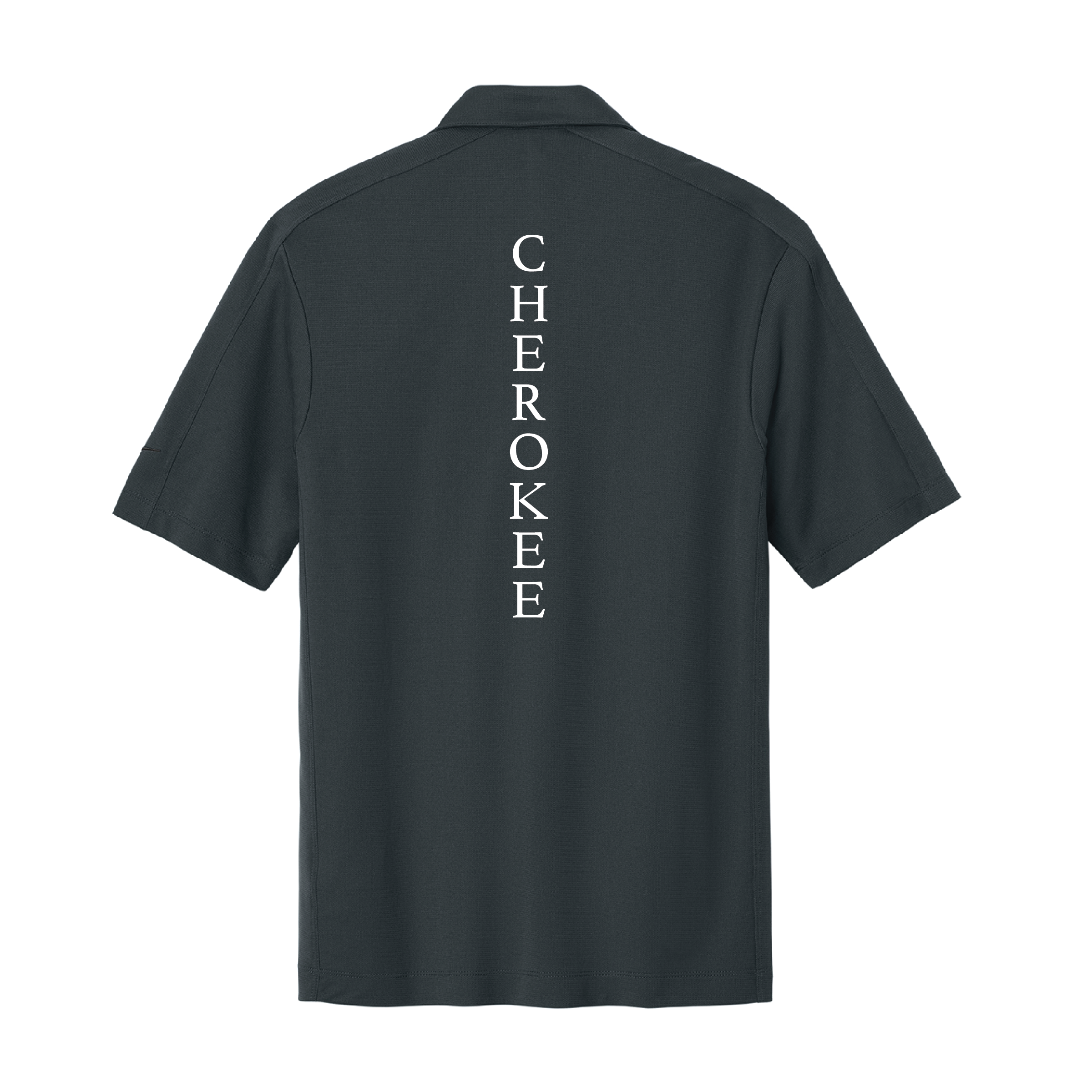 Cherokee Show Horses Men's Nike Tech Sport Dri-FIT Polo with Back Design