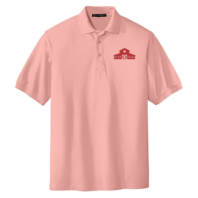 Red Barn IEA Men's Port Authority Short Sleeve Silk Touch Polo