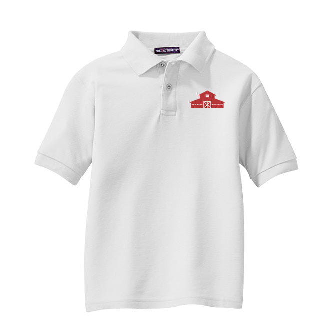 Red Barn IEA Youth Port Authority Short Sleeve Silk Touch Polo