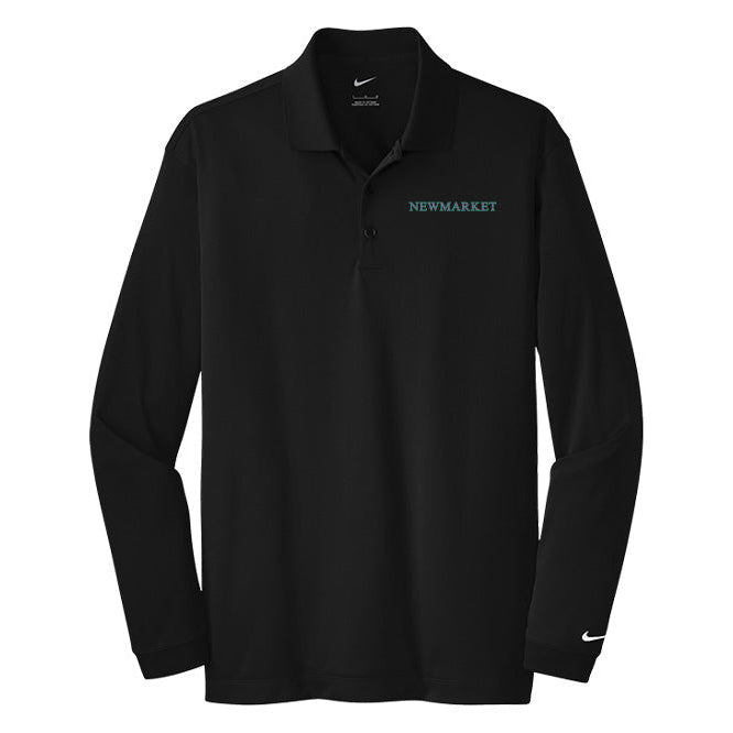 Men's Nike Long Sleeve Stretch Dri-FIT Polo