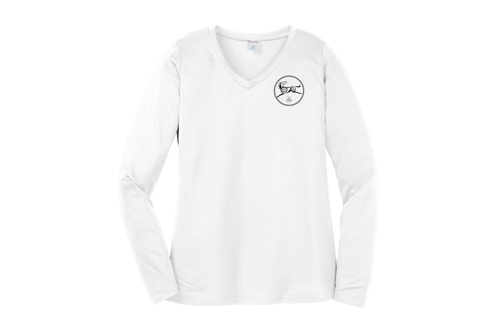 Sandhaven Women's Long Sleeve Competitor V-Neck