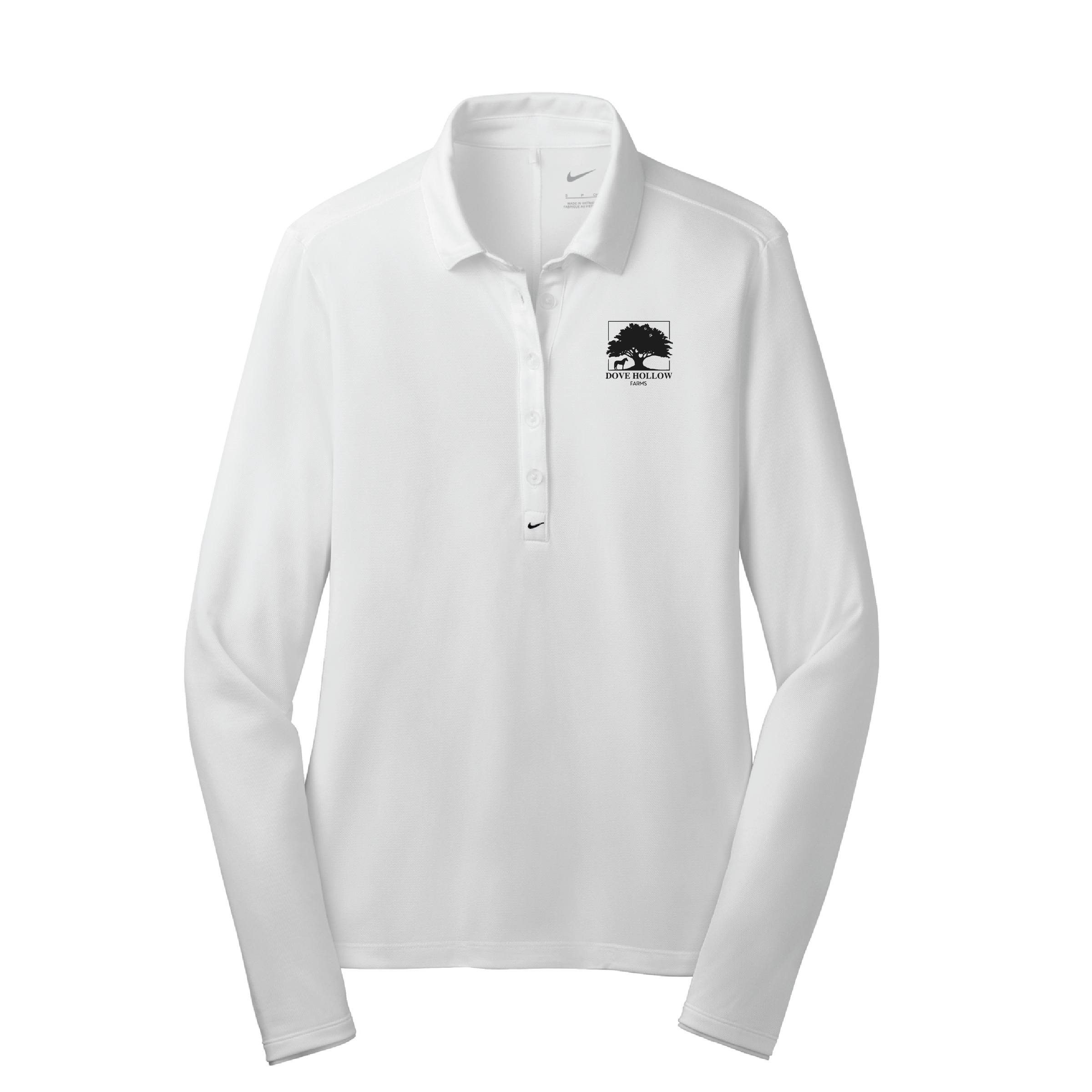 Dove Hollow Farms Women's Nike Tech Dri-FIT Long Sleeve Polo