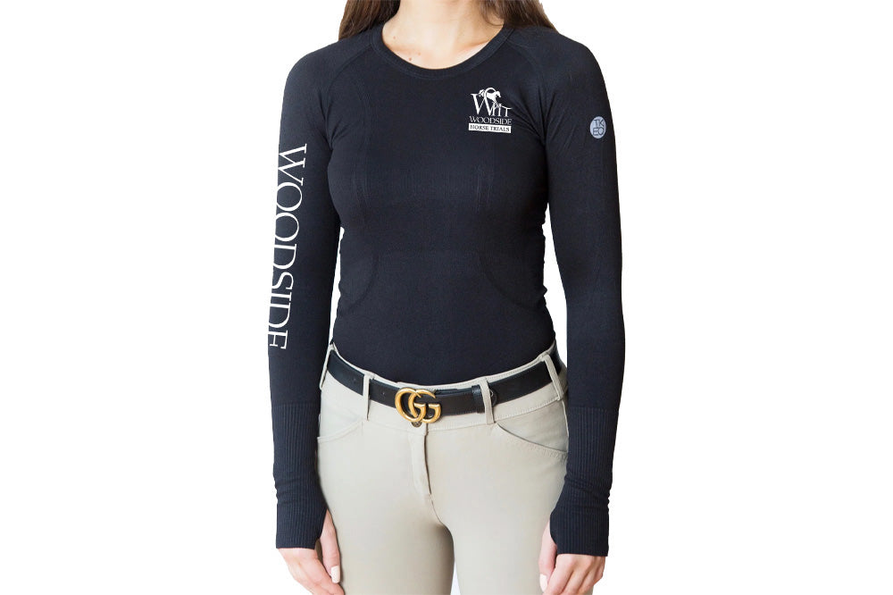 Woodside Women's TKEQ 'Kennedy' Seamless Long Sleeve