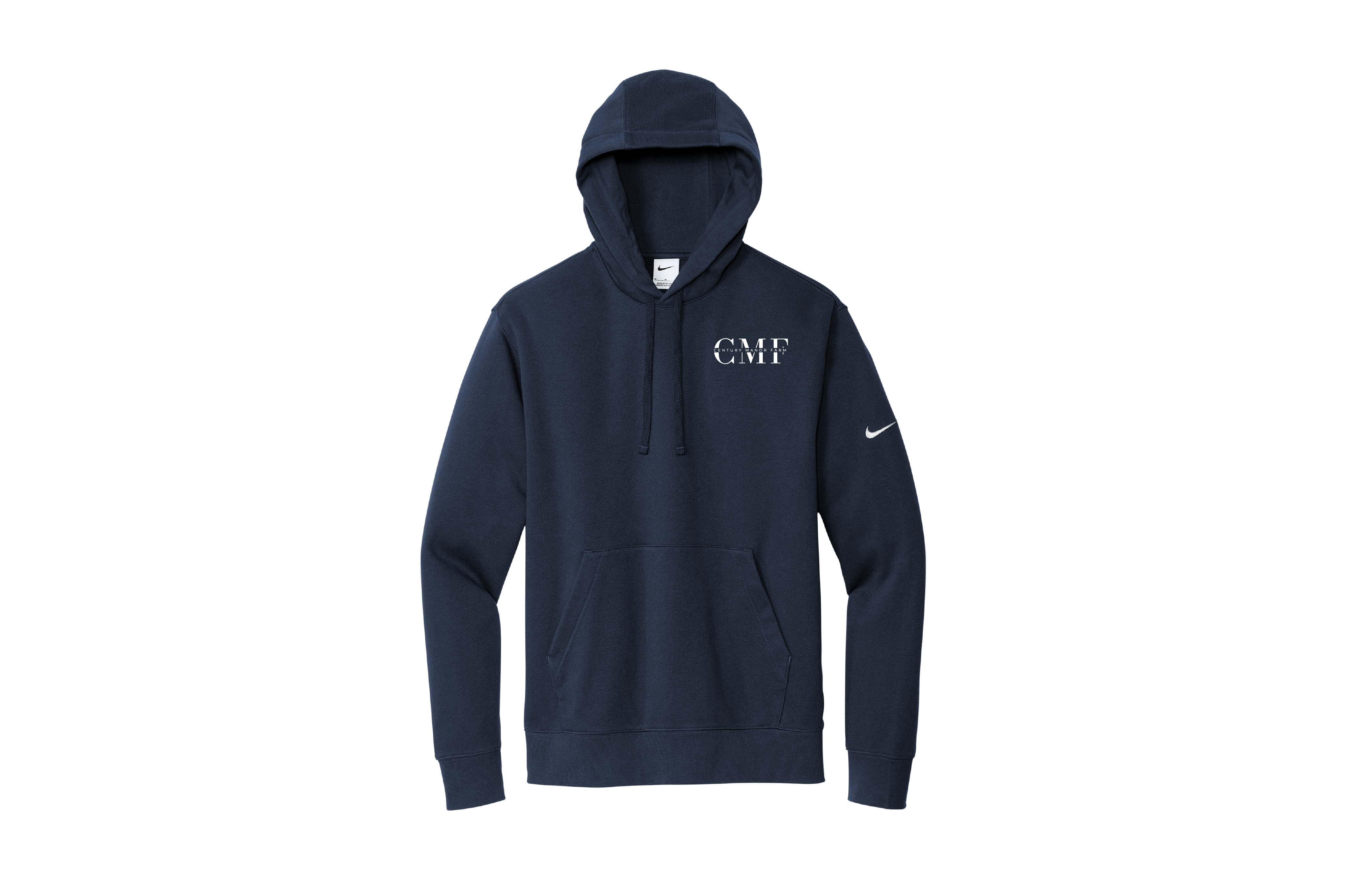 Century Manor Farm Men's Nike Club Fleece Pullover Hooded Sweatshirt
