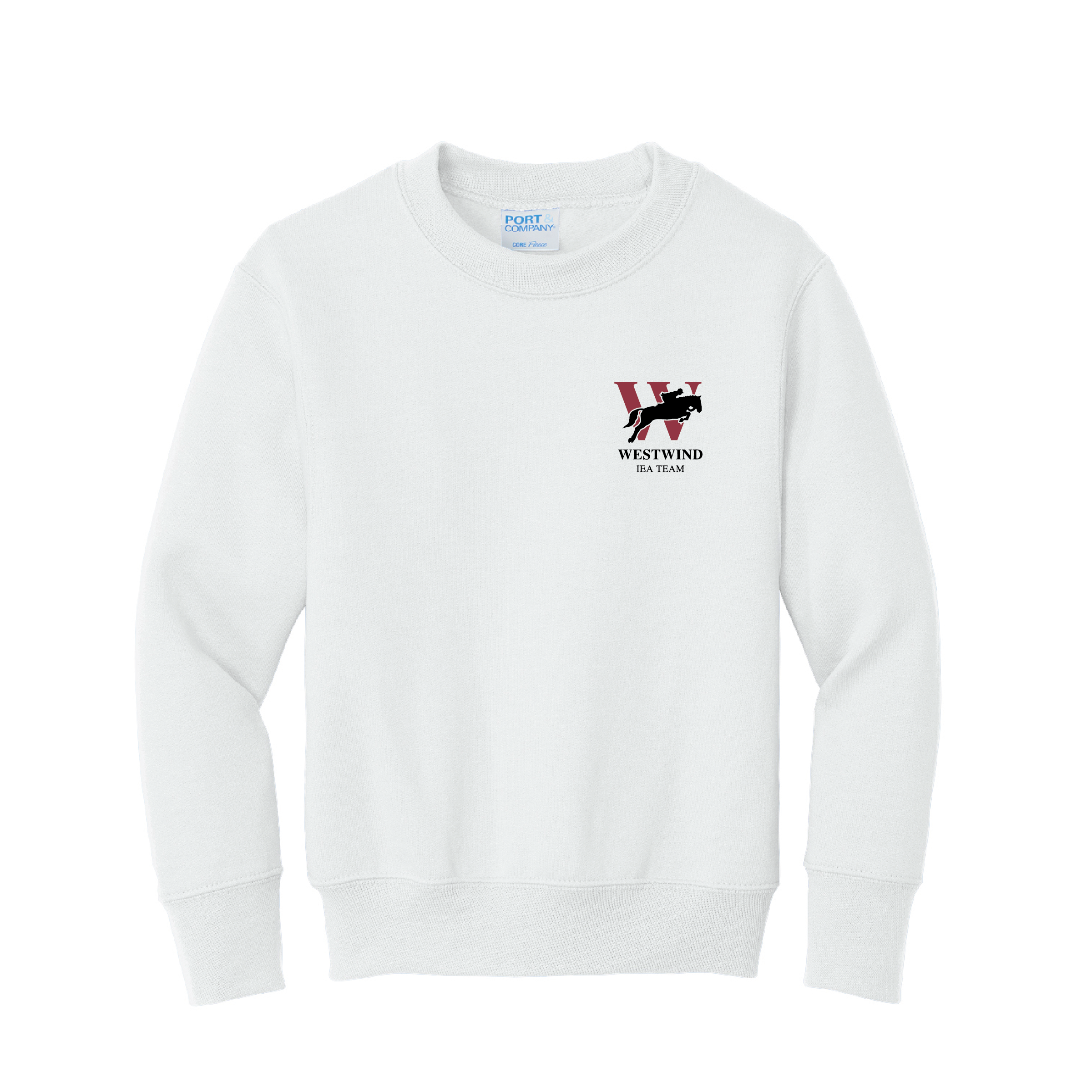 Westwind IEA Youth Port & Company Fleece Crewneck Sweatshirt