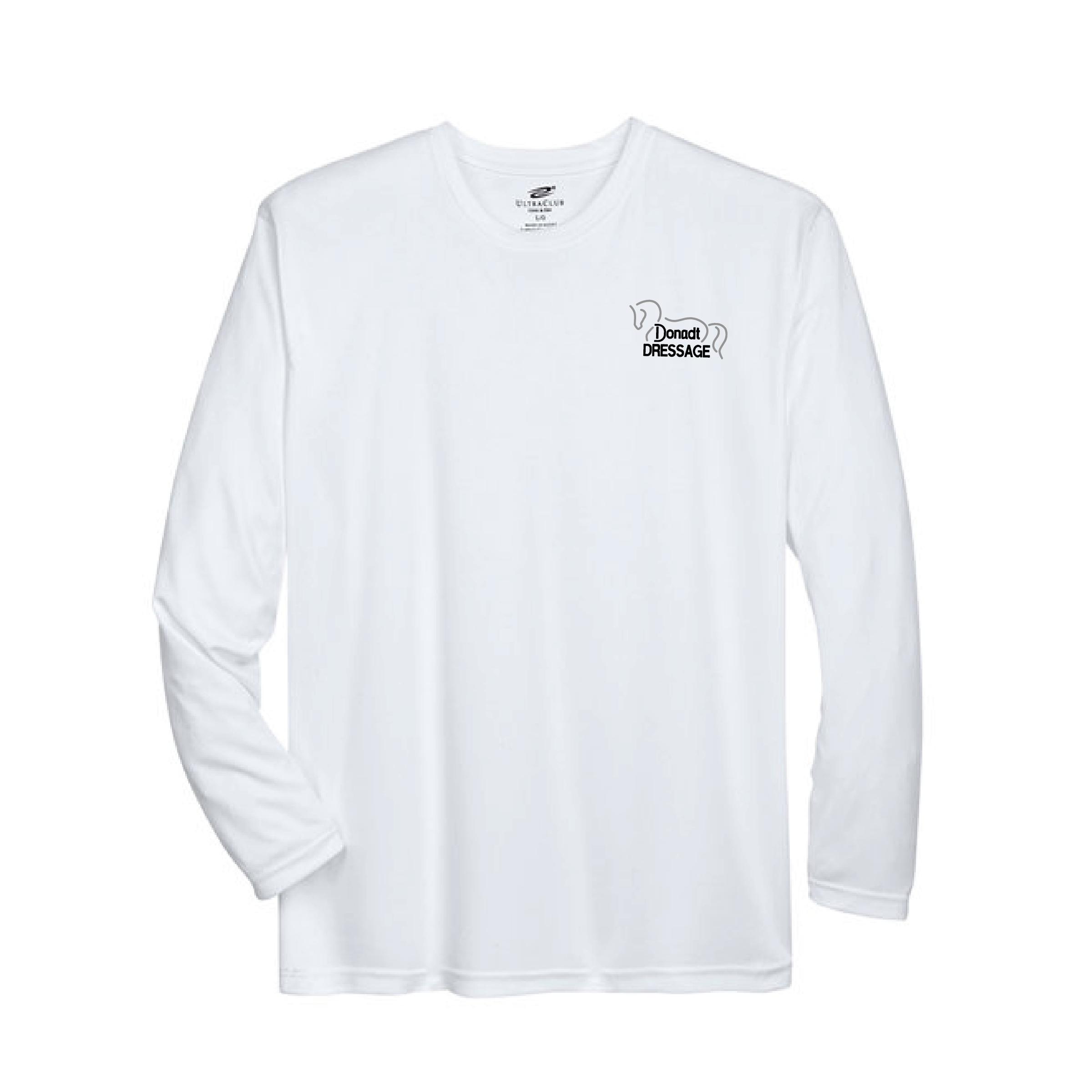 Donadt Dressage Men's Cool & Dry Sport Performance Long Sleeve Tee