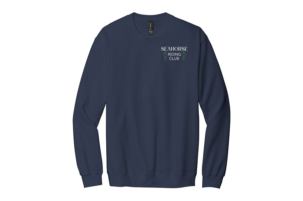 Seahorse Riding Club Unisex Softstyle Crewneck Sweatshirt