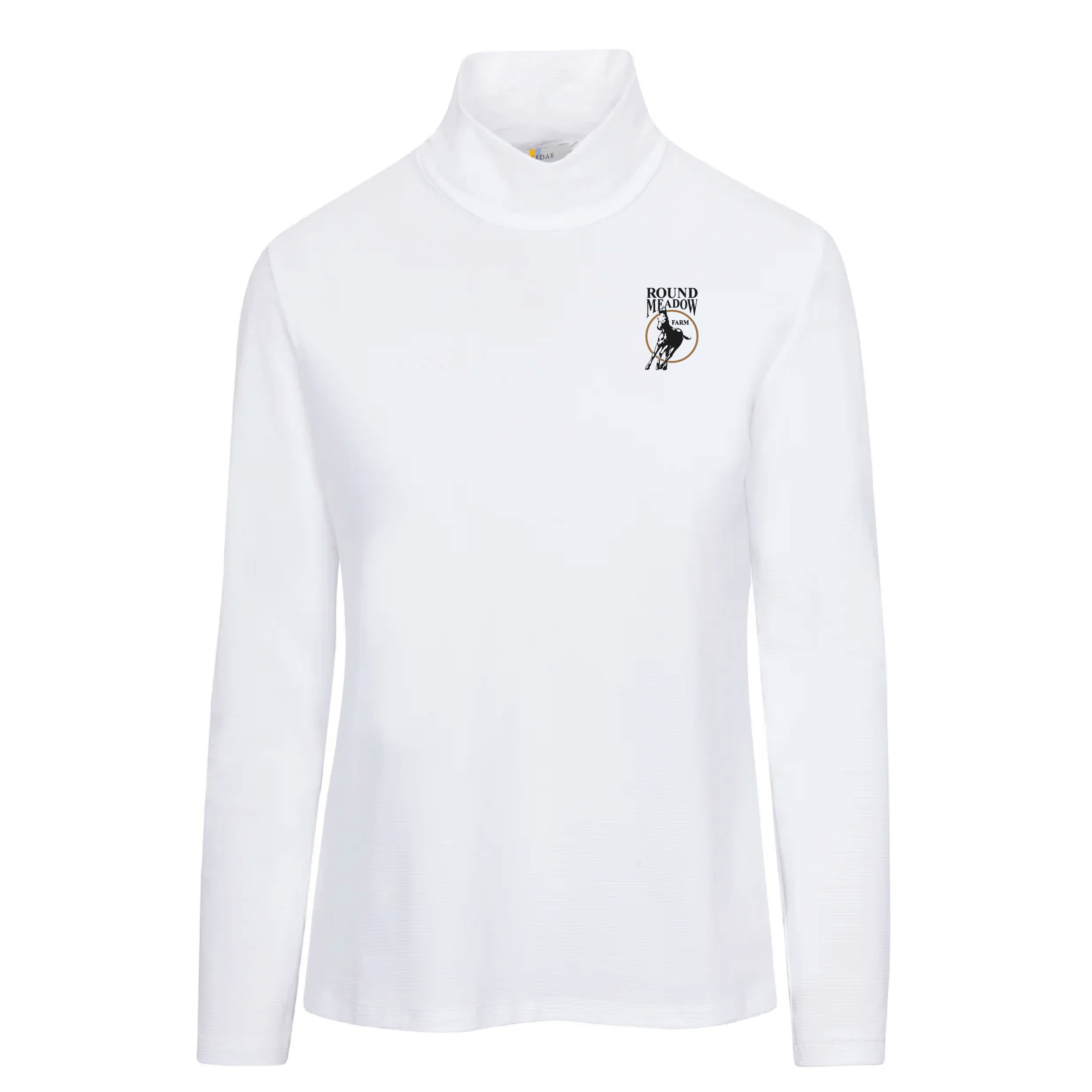 Round Meadow Women's Callidae Tech Ribbed Turtleneck