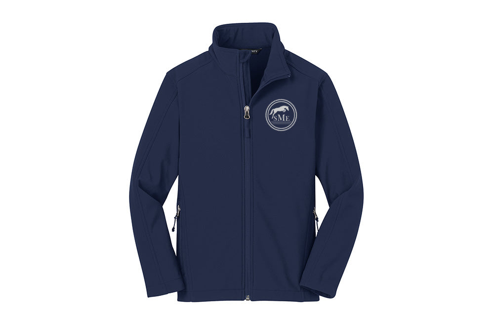 Silver Mesquite Equestrian Youth Port Authority Core Soft Shell Jacket