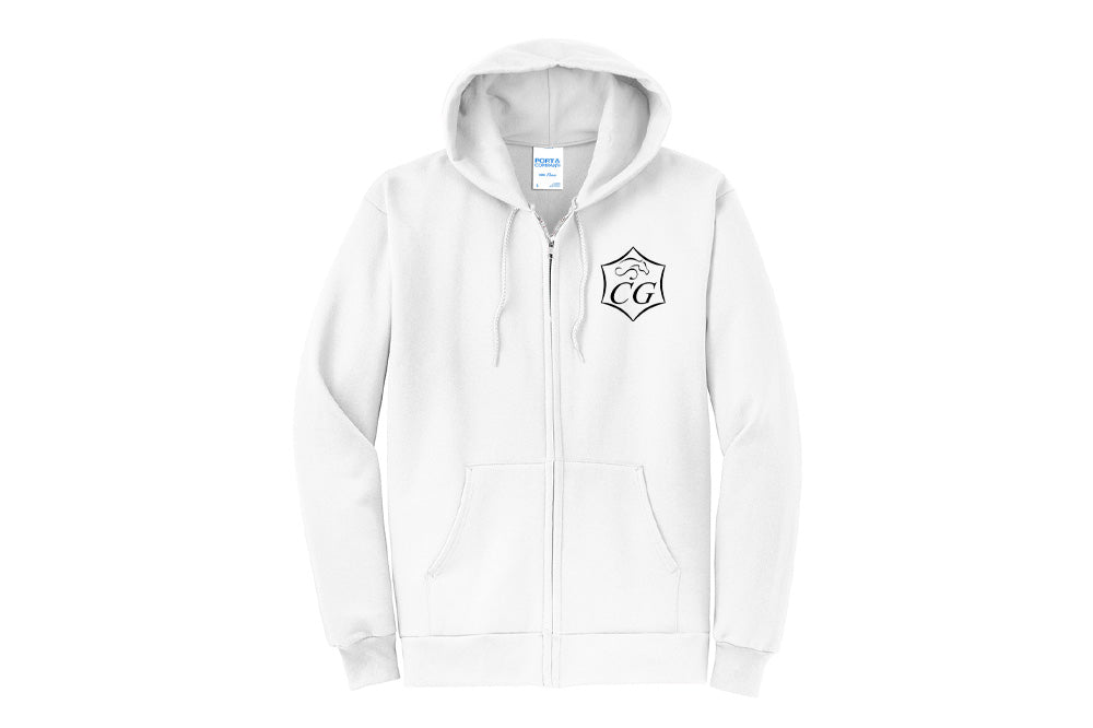 Clover Grove Men's Port & Company Core Fleece Full-Zip Hoodie