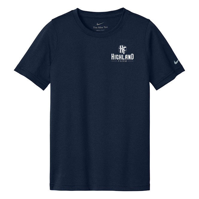 Highland Farm Youth Nike Legend Tee