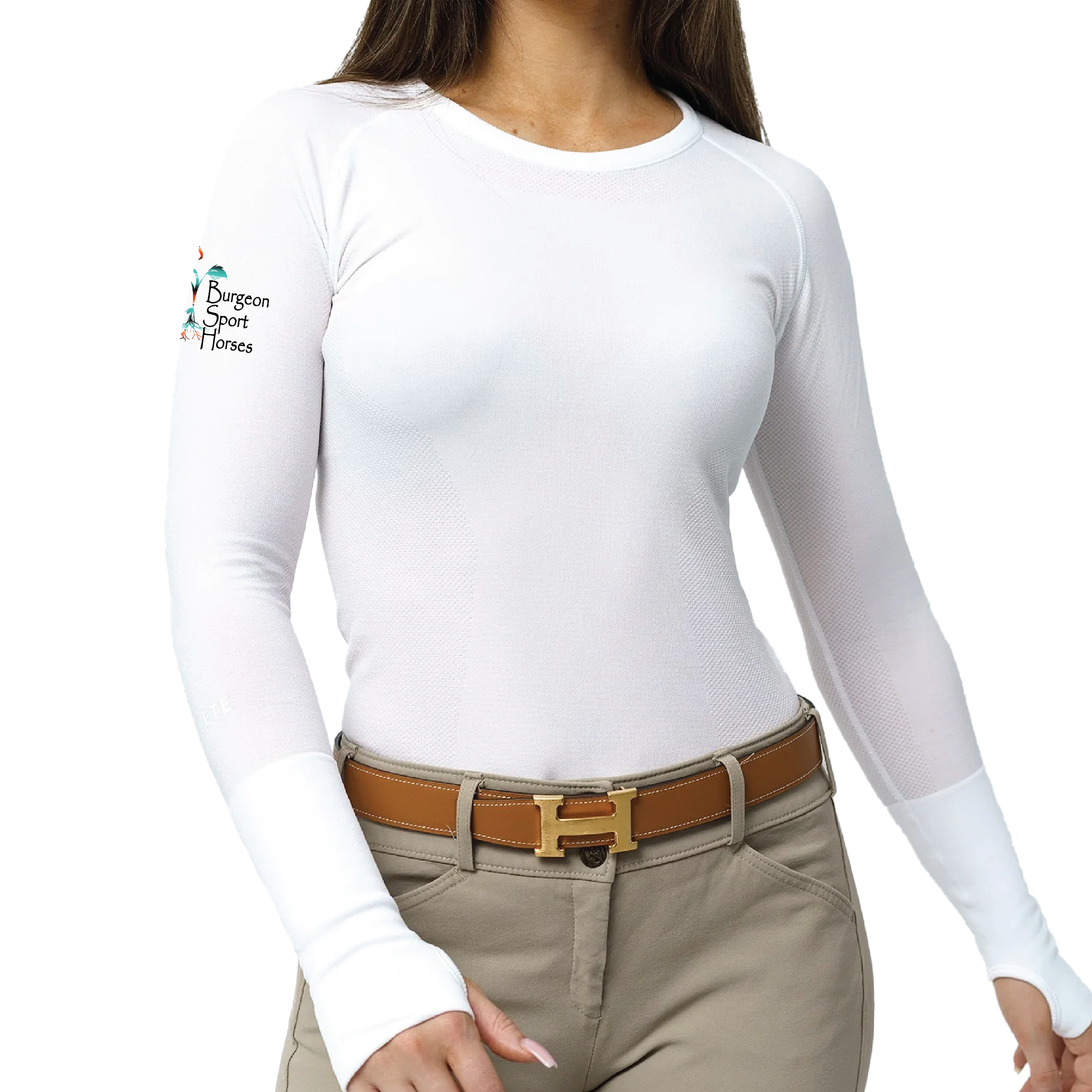 Burgeon Sport Horses Women's TKEQ 'Kennedy' Seamless Long Sleeve