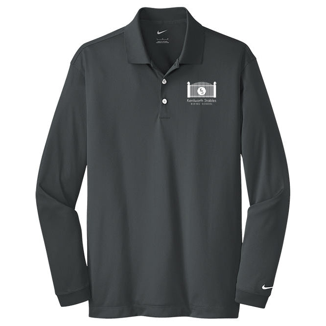 Kenilworth Riding School Men's Nike Long Sleeve Stretch Dri-FIT Polo